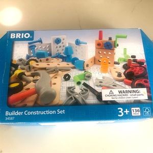 Brio Montessori Wooden Non toxic construction set STEM